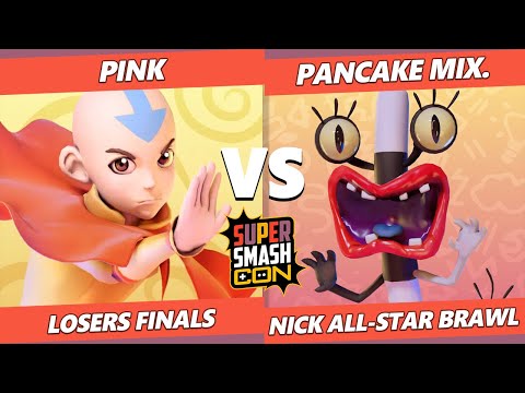 SSC Fall Fest NASB Losers Finals - Pink (Aang) Vs. Pancake Mix (Oblina) Nick All-Star Brawl