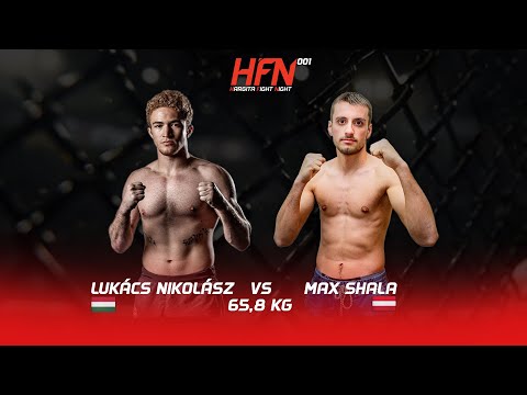 Lukács Nikolász vs Maximilian Shala | FULL FIGHT | HFN 001