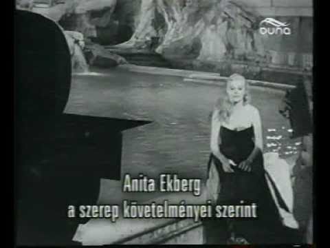Anita Ekberg: La dolce Vita (behind the scenes)