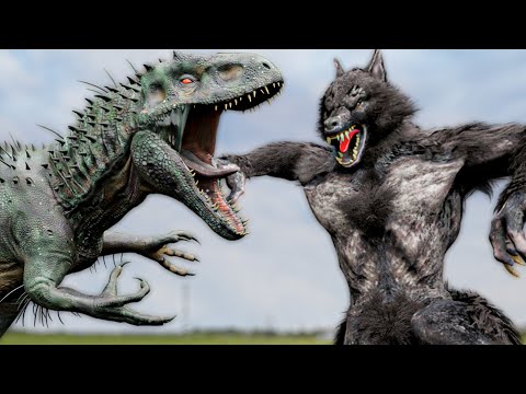 Most Dramatic | T-Rex VS Werewolves | Jurassic Park Fan-Made Film | Horror Short Film | SC Game DG2T