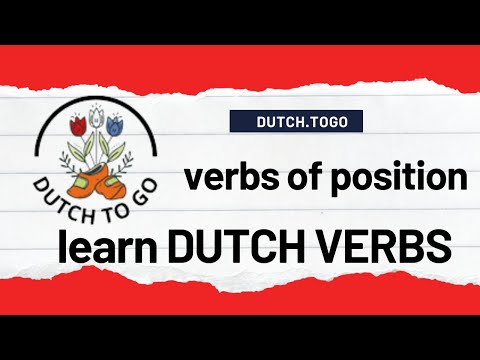 Don't make this mistake in DUTCH - Make sure to use hangen, liggen, zitten and staan instead of is.