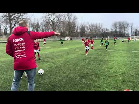 Almere FC JO11-1 vs DOVO JO11-1 1e kwart (deel 2)