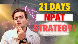 Nmims Mumbai Admission Pakka 💯 | NPAT/NLAT/NCET 21 Days Exam Strategy | NPAT 2024 Important Topics