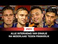 ?️ Hartman & Verbruggen over DEBUUT ORANJE ?? | Interviews na Nederland - Frankrijk