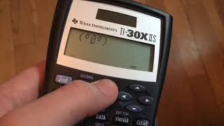 Games on a scientific ti 30x calculator