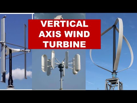 Vertical Axis Wind Turbine.