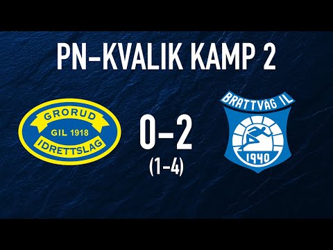 2025 sesongen over etter tap i kamp 2 | Grorud 0-2 Brattvåg (1-4) | PN-kvaliken 2025