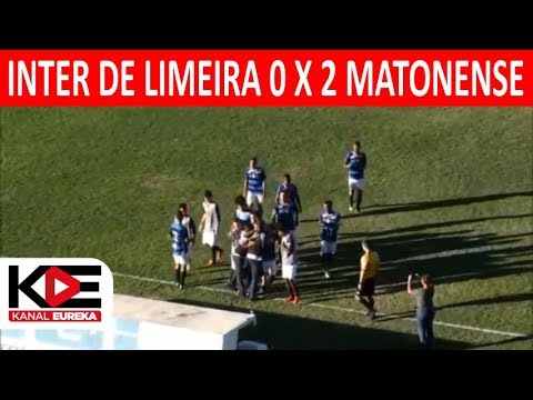 Inter de Limeira 0 x 2 Matonense - Campeonato Paulista 2018