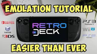 Ultimate 2025 RETRODECK Setup for Steam Deck // Quick & Easy Guide