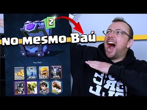NOVO BUG e 2 CARTAS LENDAÌRIAS NO MESMO BAUÌ do Clash Royale - Nery NEWS #286