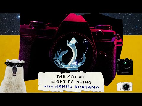 The art of light painting with Hannu Huhtamo