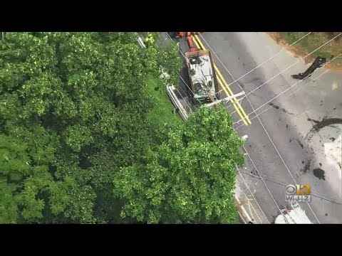 Baltimore County crash leaves two hospitalized, more injured, officials say