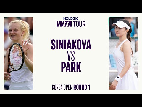Katerina Siniakova vs. Sohyun Park | 2025 Korea Round 1 | WTA Match Highlights