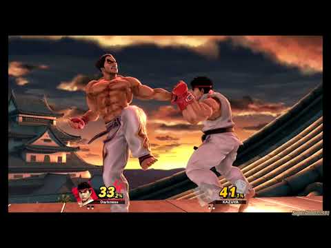 Super Smash Bros Ultimate-Ryu Vs Kazuya
