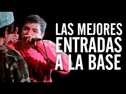 Las Mejores ENTRADAS A LA BASE De La Historia De Las Batallas De Gallos Rap