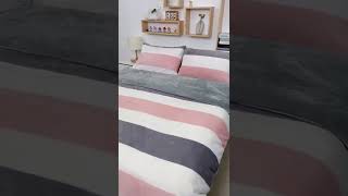 YRF-College Bedquilt Cover,College Design Literie,Drap de lit College 400Tc,Fourniture en Chine