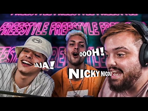 IBAI, TRUENO y COSCU HACEN FREESTYLE