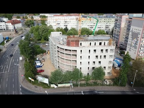 Rohbau von neuem GGZ-Firmensitz fertig