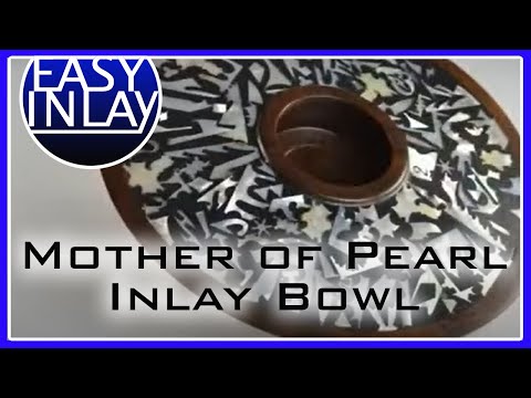 Mother of Pearl Inlay Bowl | Easy Inlay How-To