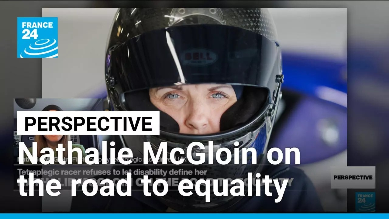 World's only female tetraplegic racing driver on 'making the most' of what she's got • FRANCE 24