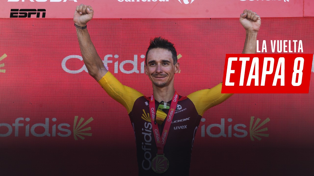 BRYAN COQUARD SE QUEDÓ CON LA ETAPA 8 DE LA VUELTA EN UN DÍA MARCADO POR LAS CAÍDAS | RESUMEN