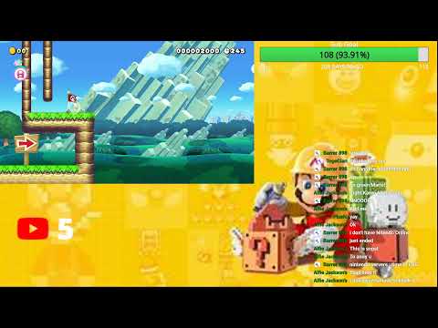 Mario Maker 2 fan levels and endless challenge!!!!