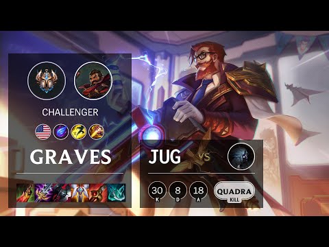 Graves Jungle vs Kindred - NA Challenger Patch 10.16