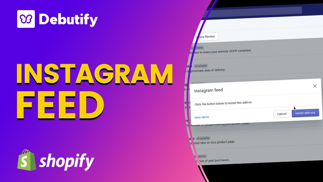 Instagram feed