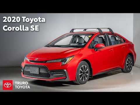 2020 Toyota Corolla SE CVT in Red for sale at Truro Toyota in Truro, NS