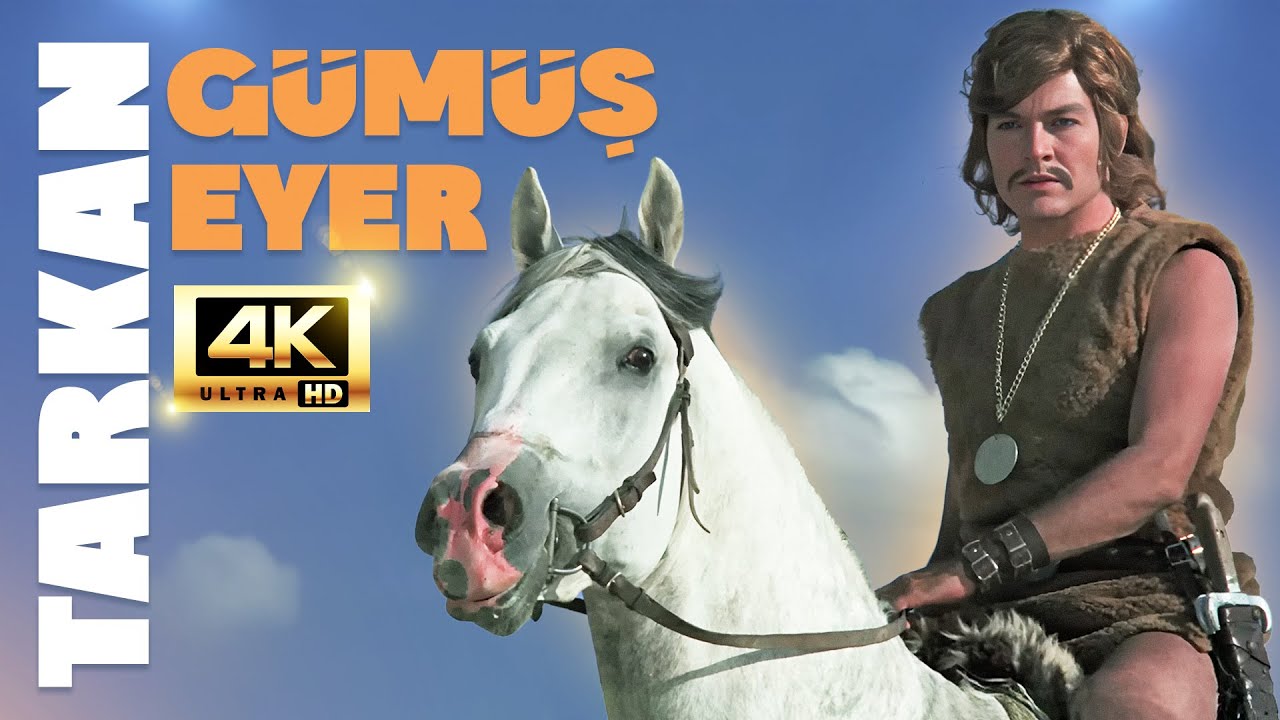 Tarkan Gümüş Eyer - 4K Restorasyonlu Yeşilçam Filmi (Kartal Tibet, Eva Bender, Bilal İnci)