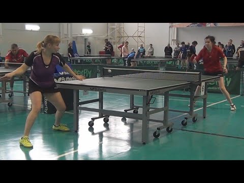 Елена ЧУНИХИНА - Светлана ЕГОШИНА 1/2 ФИНАЛА Настольный теннис, Table Tennis