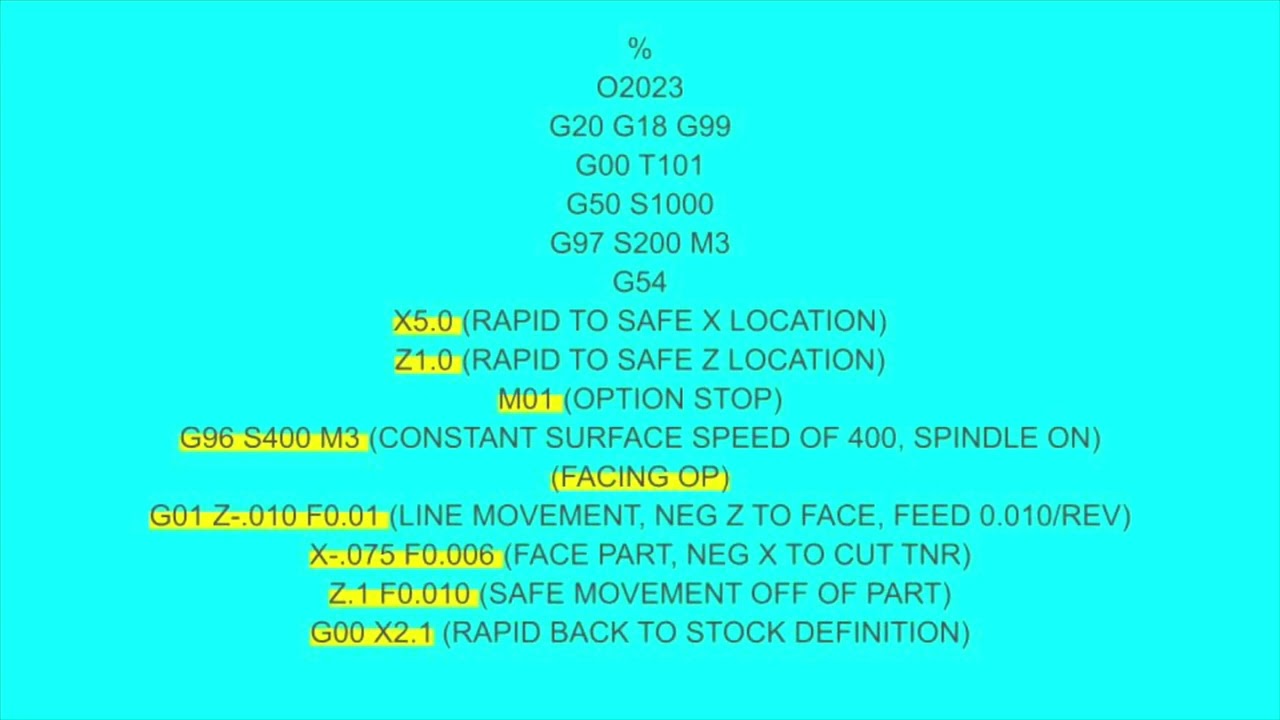 Intro to HAAS turning, lathe CNC