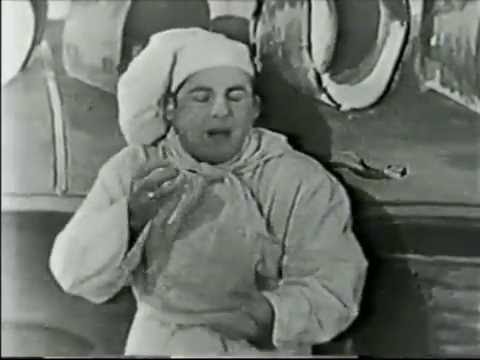 SID CAESAR: Italian Chef [FOREIGN DOUBLETALK] (ADMIRAL BROADWAY REVUE, May 27 1949)