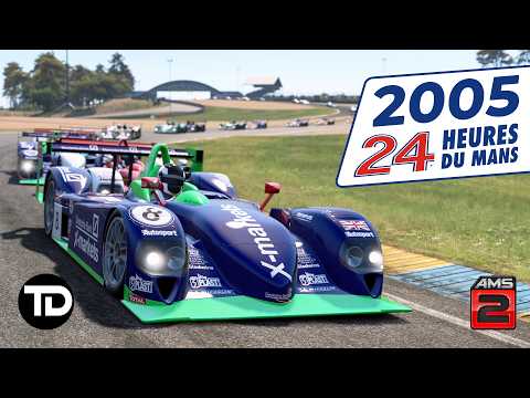 One of the BEST Single Player Sim Racing Experiences Available Today | 2005 Le Mans in Modded AMS 2