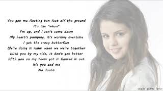 Selena Gomez - Bang A Drum Lyrics