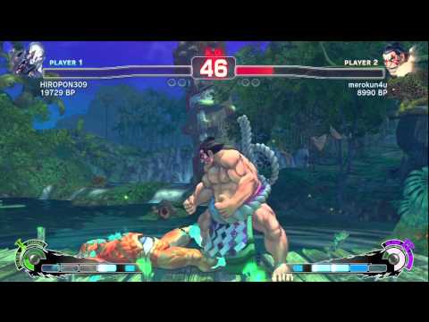 SSF4: HIROPON (Seth) VS merokun4u (Honda)