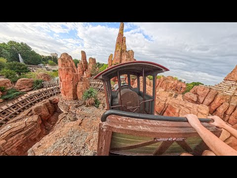 Big Thunder Mountain Ride | Front Row POV BEST VERSION in Paris