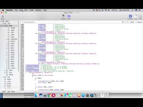 Create A DSDT File From MacOS (TGIK)