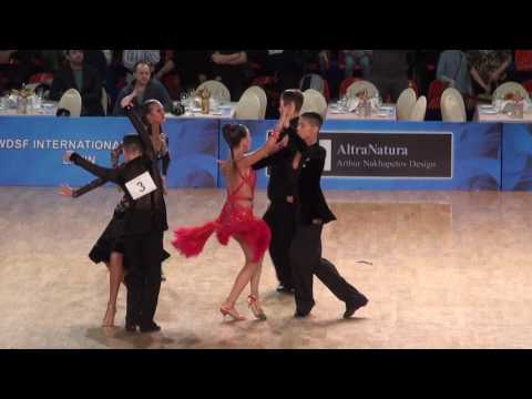 WDSF Open Junior 2 Latin 1/4 Paso Arkhip Tuchkov - Eleonora Metelitsa