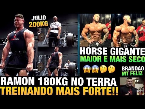 RAMON FICANDO MAIS FORTE E CONFIANTE NO TERRA - BALESTRIN IMPRESSIONA - HORSE GIGANTE + BRANDÃO