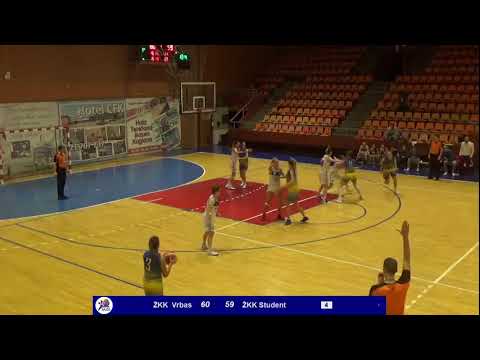 1ZLS . kolo / ŽKK Vrbas - UŽKK Student