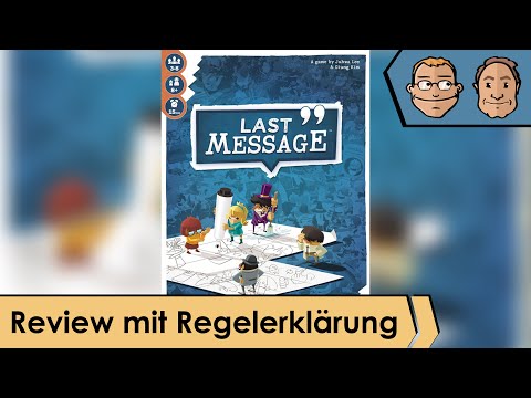 Last Message – Brettspiel – Review und Regelerklärung