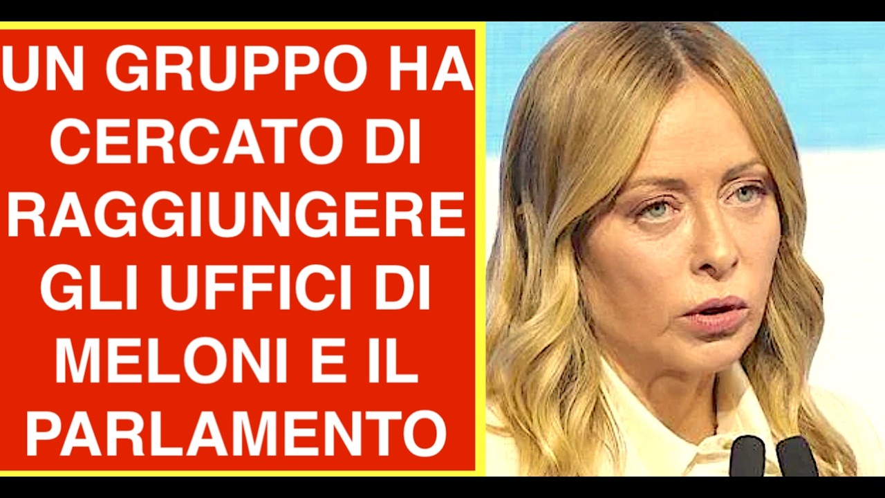 UN GRUPPO HA CERCATO DI RAGGIUNGERE GLI UFFICI DI MELONI E IL PARLAMENTO