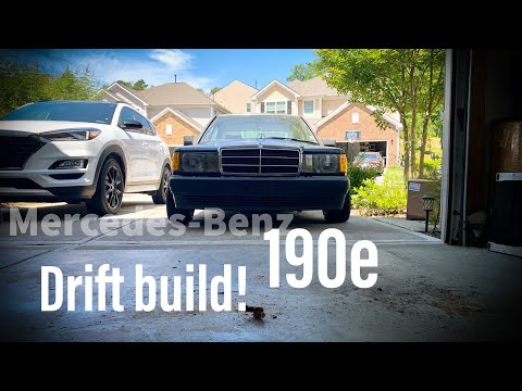 My Mercedes Benz 190E Drift build….so far