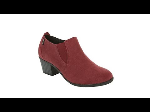 Sporto Crunch WaterResistant Suede Shootie