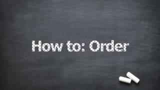 How to: Order.