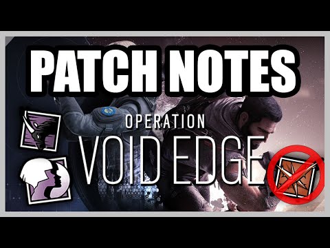 Void Edge Patch Notes (Rainbow Six Siege) 50Fifty