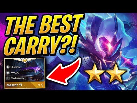 MASTER YI HYPER CARRY! Best Carry in the Game? | Teamfight Tactics Set 2 | TFT | LoL Auto Chess