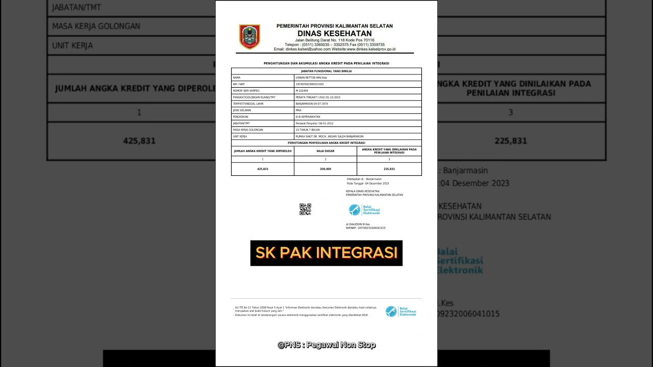PERBEDAAN SK PAK INTEGRASI DAN SK PAK KONVERSI