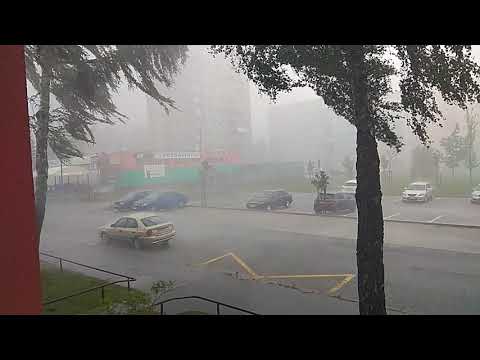 Downburst Poprad 9.8. 2018